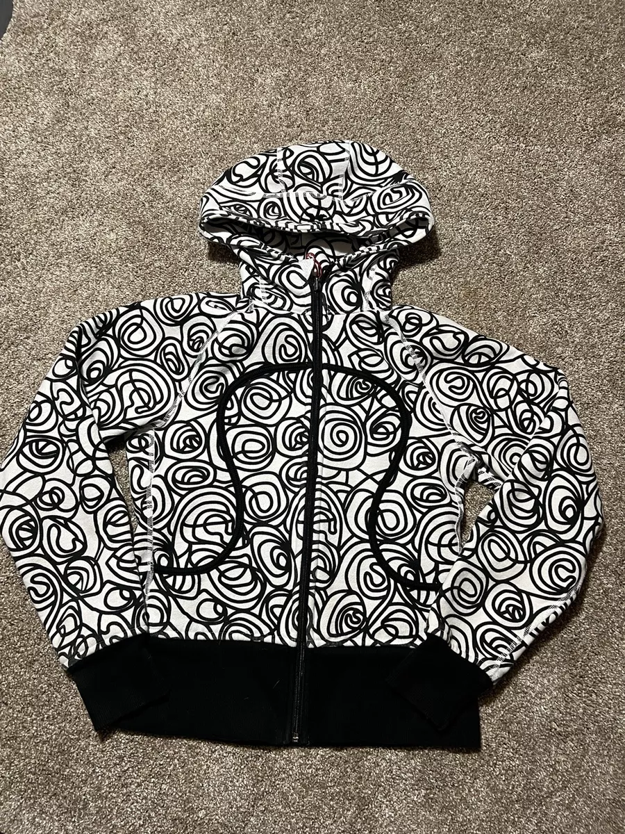 Lululemon white shop scuba hoodie