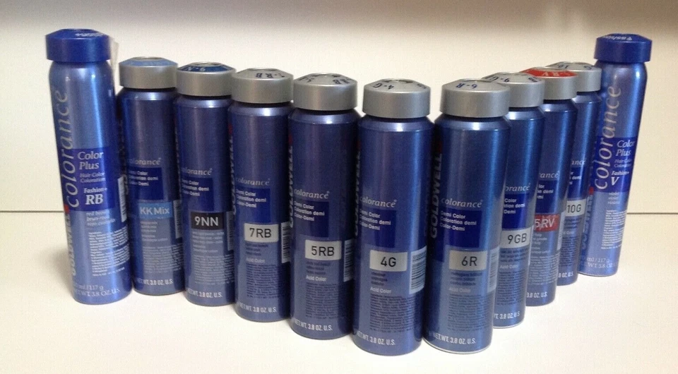 Color de cabello Goldwell Colorance COLOR DEMI (lata azul) 3,8 (4 - 10) @ Foto 3 de 4