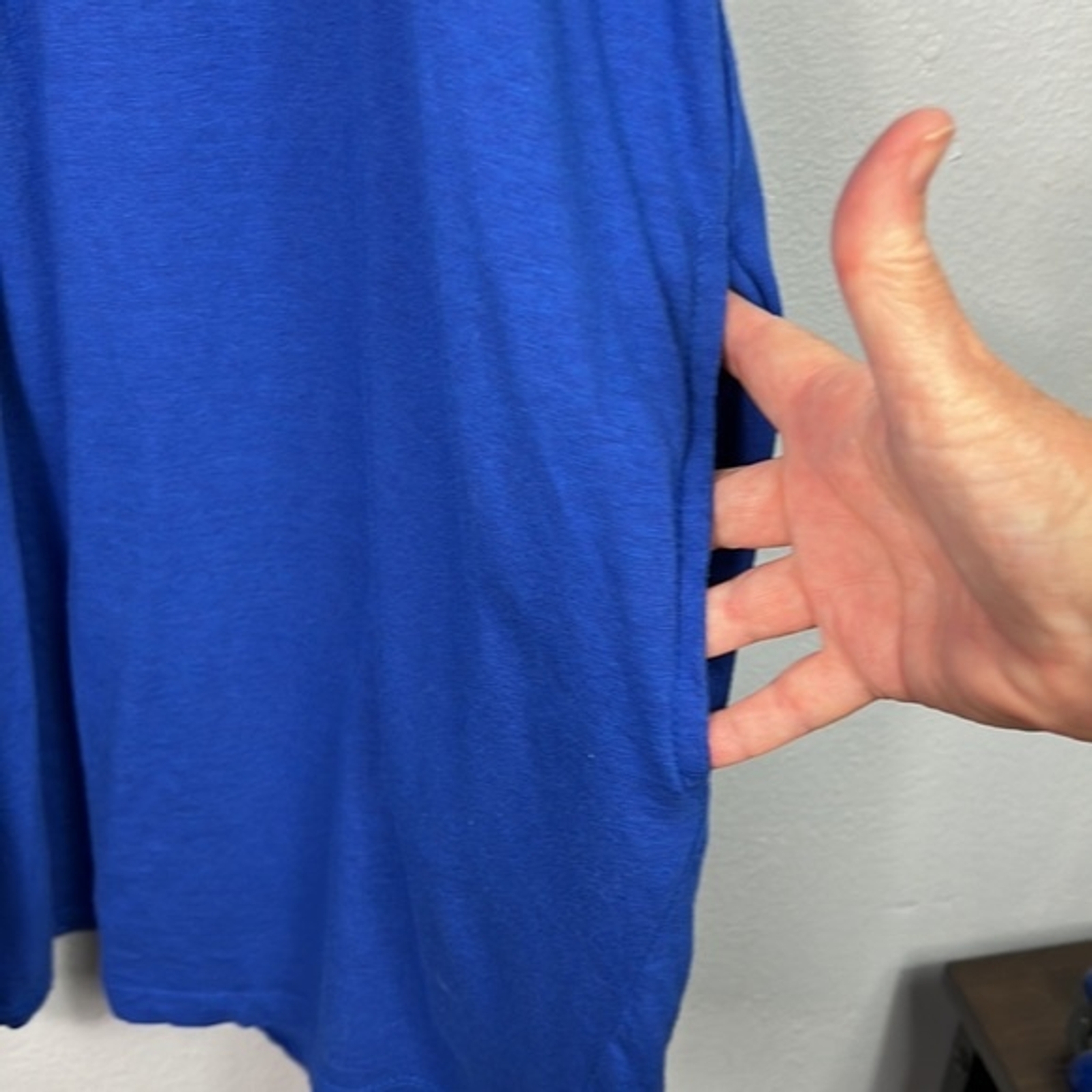 Swimsuits for All Royal Blue Swimsuit Cover Up Top Dr… Gem