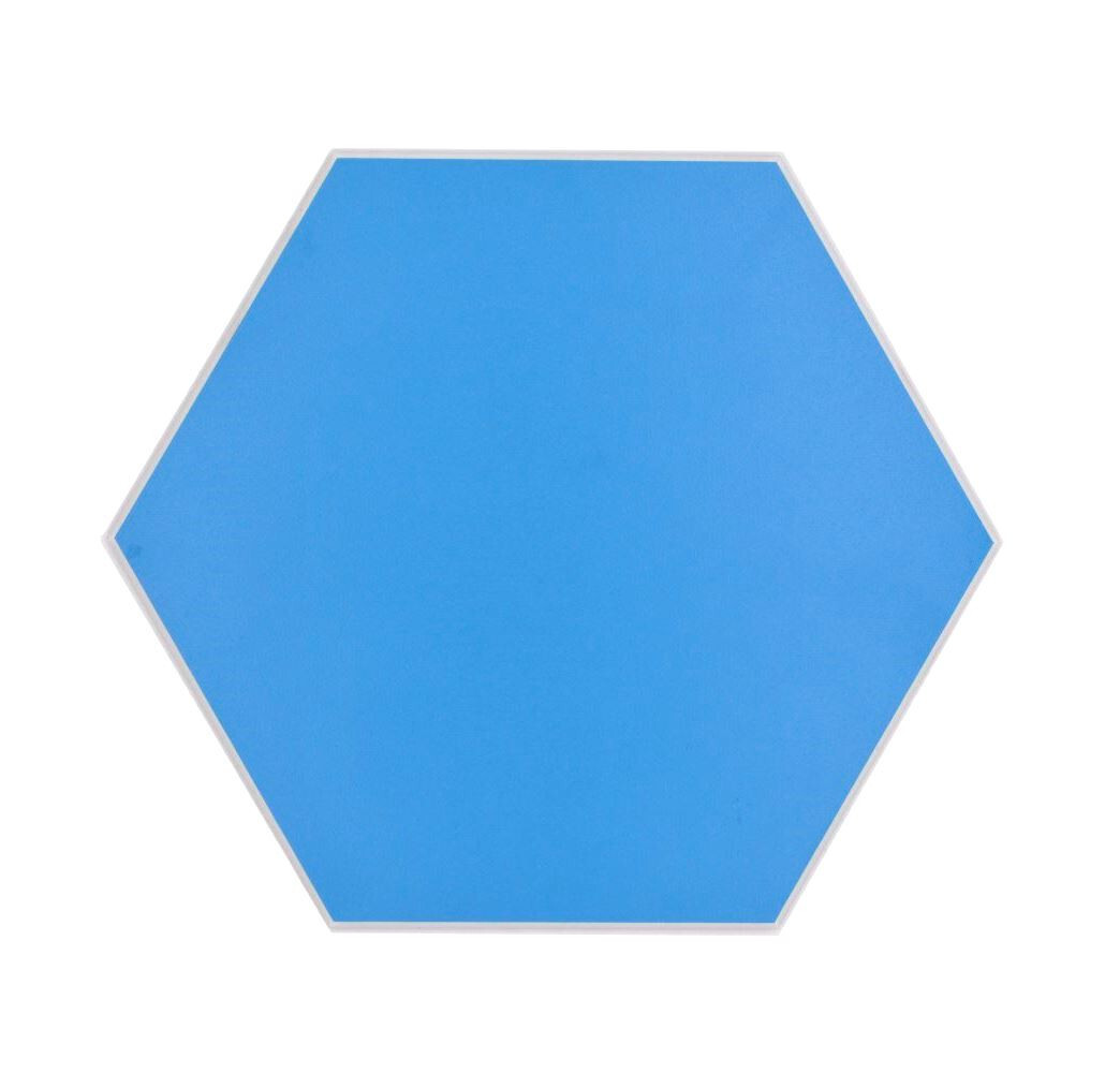 Carrelage Adhésif Mosaïque Hexagone Blanc Mat - 172x152 Mm - Vinyle