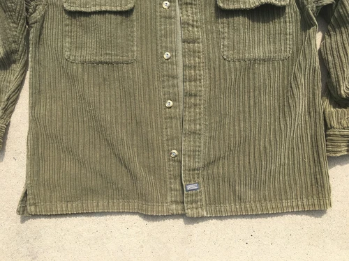 VTG Quicksilver Jacket Men's Medium Salt Water Denim Corduroy 90s Grunge Skate image 2