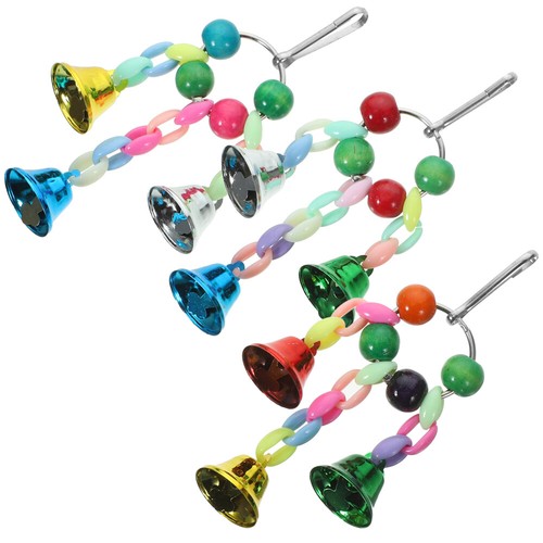 3 Pcs acheter - -Spielzeughängering Papageienglocken Papageienspielzeug Reisen