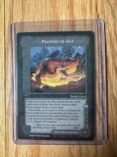 Middle-earth CCG The Dragons Prowess of Age NM RARE MECCG Middle Earth CCG TCG