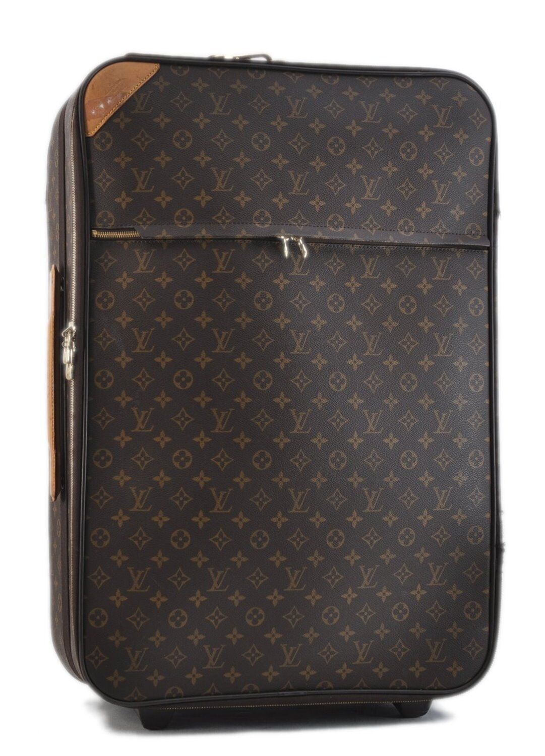Authentic Louis Vuitton Monogram Pegase 65 Travel Suitcase M23295 LV 1890F