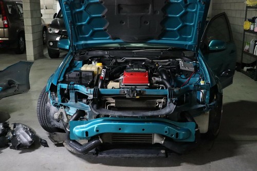 Ford FG XR6 Turbo Stage 1&2 Alloy Intercooler Piping Kit - BLACK Mk1 Mk2 FGX Xr6 - Picture 4 of 6