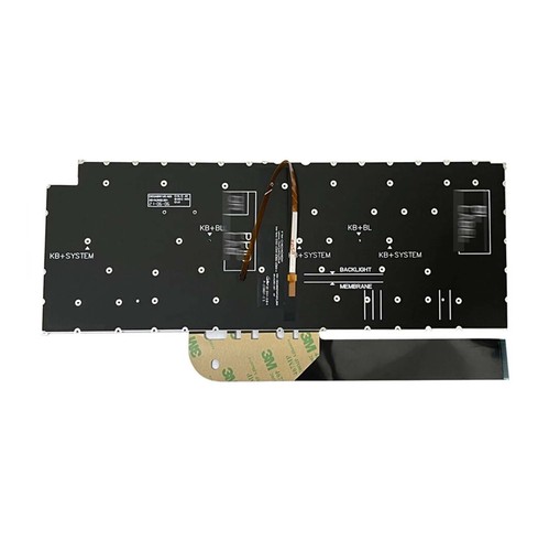 Laptop Keyboard for De-l 3320 3420 Black US Backlight - Afbeelding 5 van 5