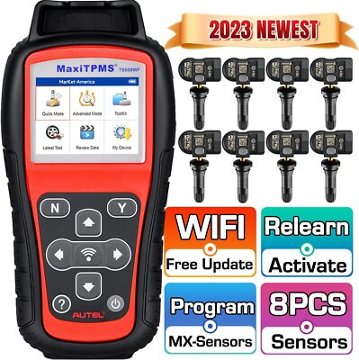 #ad Autel MaxiTPMS TS508 Tire Pressure Monitoring System TPMS Reset Relearn Tool $399.00