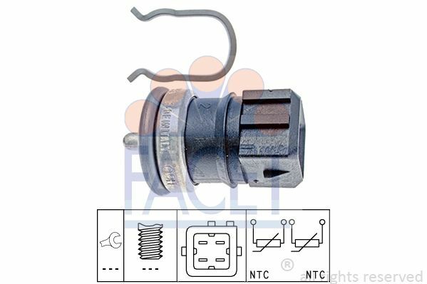 Facet KüHlmitteltemperatursensor FüR Renault Megane I Ii,Modus /,ScÉNic Ii-image