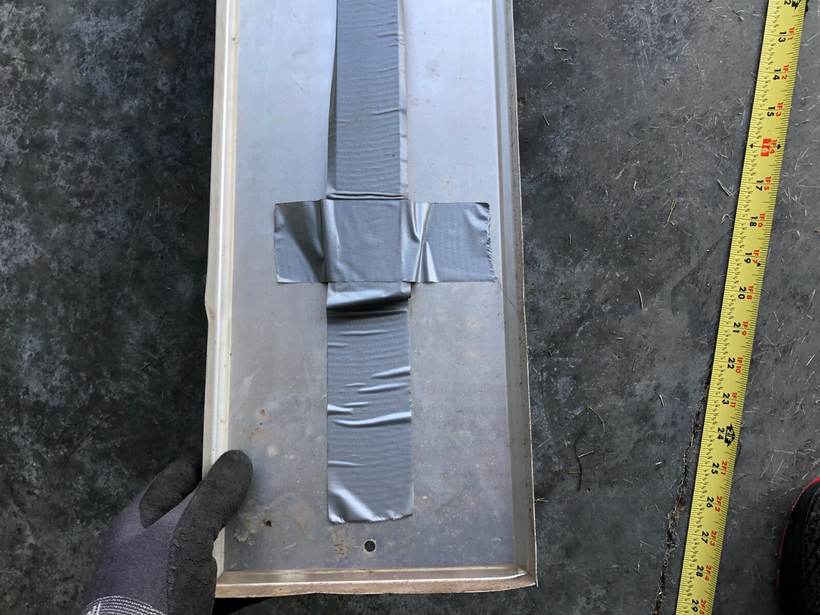 Original Walker Mufflers & Pipes 7"x28" Thermometer Sign Dealership