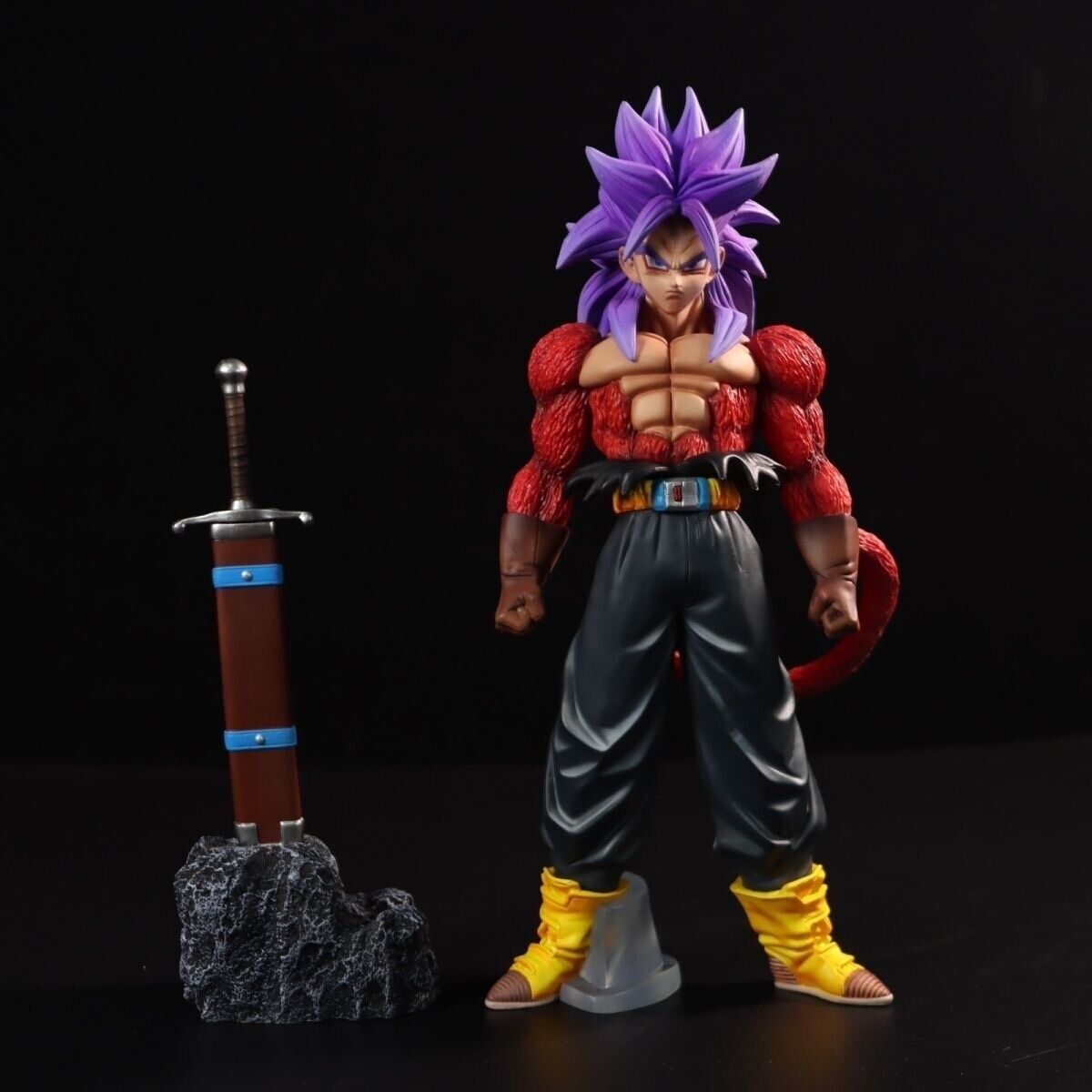 30cm Goku Dragon Ball Figure Ssj4 Son Goku Action Figure Gk Super