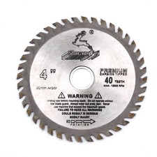 110mm Carbide Circular Saw Blade Wood Cutting Disc Wheel for Woodworking 40Teeth