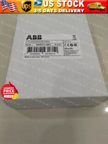 VITAL1 2TLA020052R1000 ABB JOKAB safety Relay vital 1 New In original box /NIB