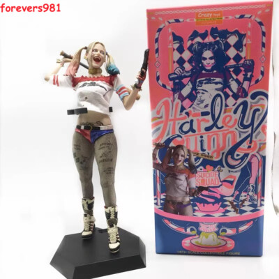 US STOCK Suicide Squad Harley Quinn PVC Figure Model Anime Statues Toy Gifts