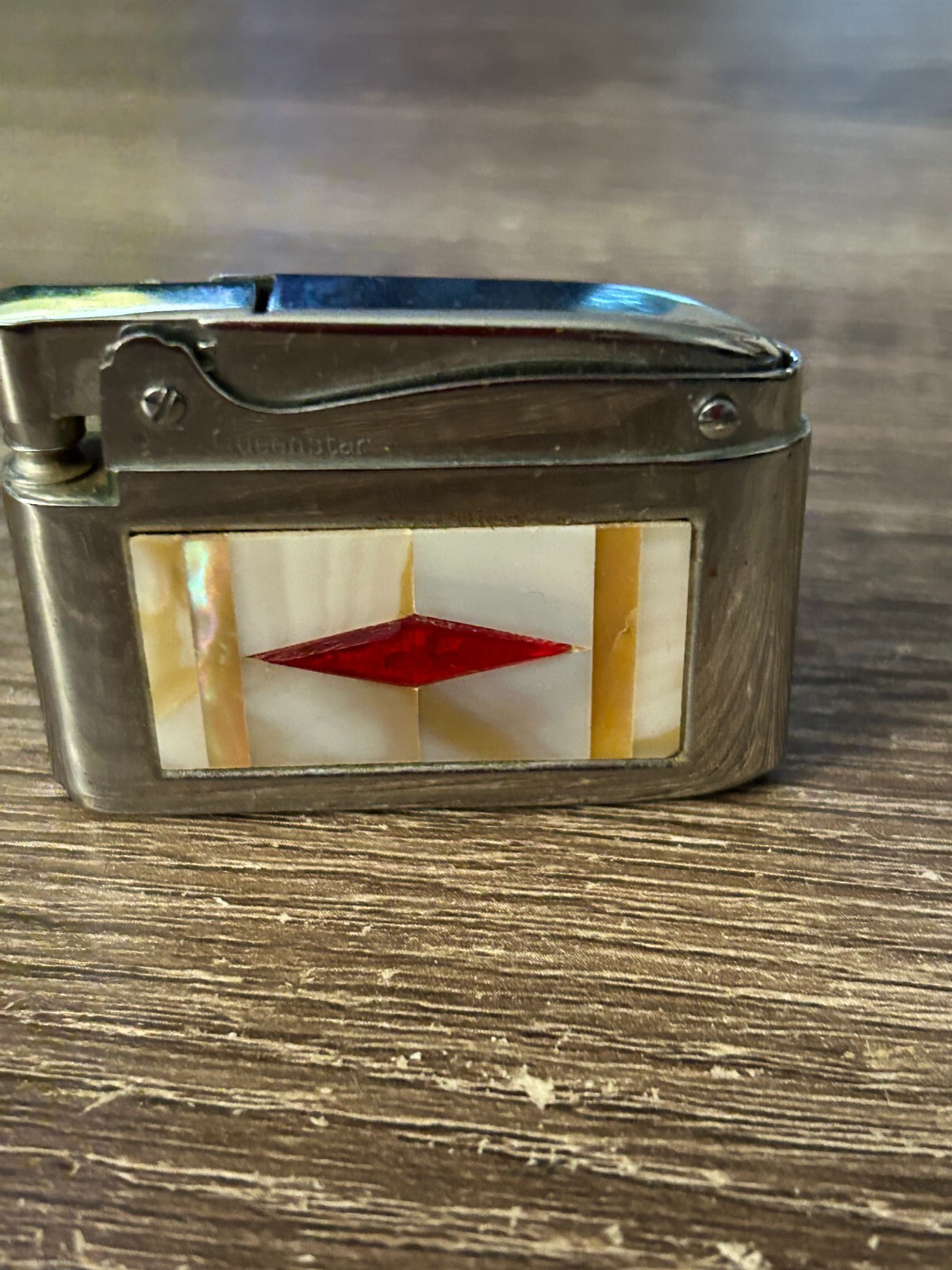 1950's Queenstar Mother Of Pearl Chrome Ex-nm