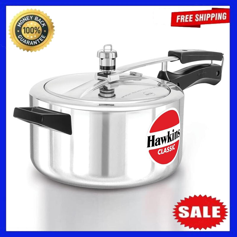 Classic CL40 4-Liter New Improved Aluminum Pressure Cooker, 