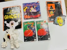 x5 Paper Magic 1980's Vintage Tissue HALLOWEEN Party Decorations USA  Some New