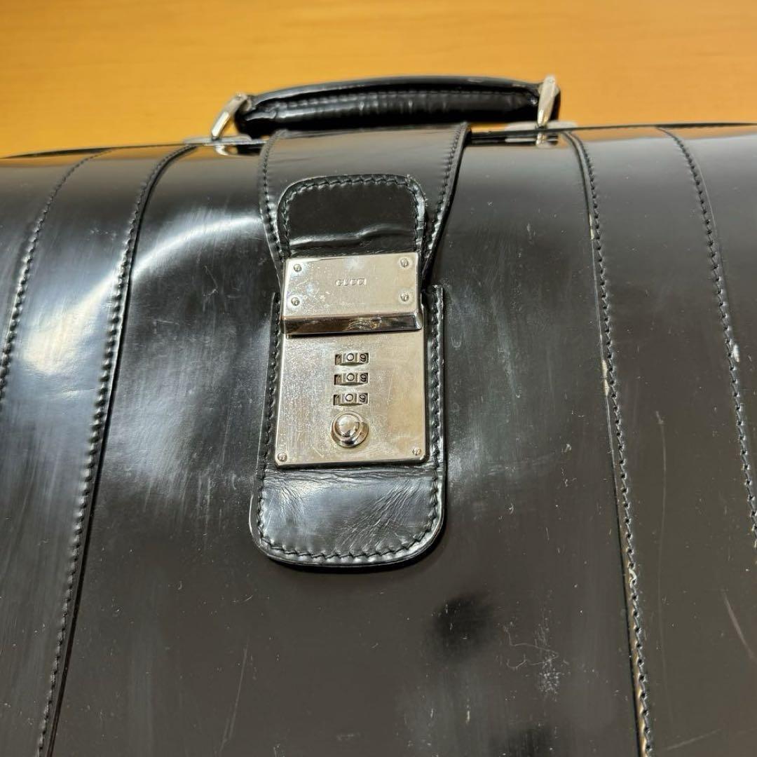 Rare GUCCI Black Leather Business Bag Mens Business Bag | eBay Rare GUCCI Black Leather Business Bag Mens Business Bag | eBay