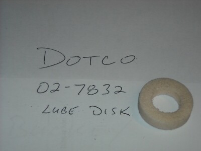 02-7832, Lube Disk, Dotco, Cooper Tools, New