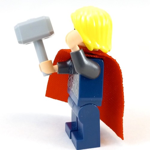 LEGO Marvel Thor Minifigura de 2015 Avengers Ulton Set 76038 76030 - Imagen 4 de 5