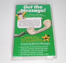 Get the Message Vol.2 Celebrity Answer 12 Hilarious Messages Cassette Tape New
