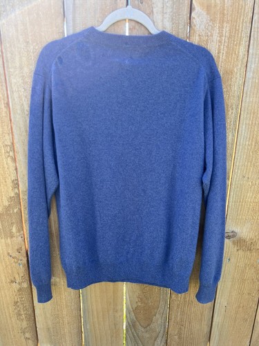 Maglione Murano by Raffi 100% Lana Colore Blu Blocco Uomo L - Foto 7 di 7