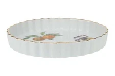 Royal Worcester - Evesham - Gold Edge - Flan Dish - 181039Y