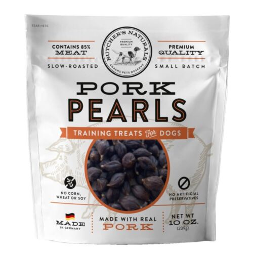 Dry Pork Pearls Training Treats for Dogs, 10 oz