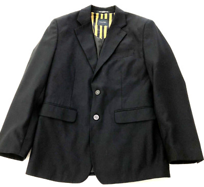 Nautica Dress Blues Girls Blazer Sz 14 Regular Navy Notched Collar Lined