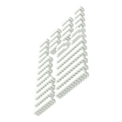 34Pcs Cable Combs Set For Power Sleeving, Acrylic Wire Management Organizing