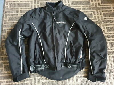 FIELDSHEER HERREN TEXTIL MOTORRAD JACKE SCHWARZ GR. S