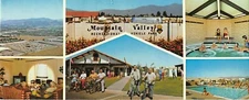 Hemet California 1960s Oversize Postcard Mountain Valley Recreation Vehicle Park