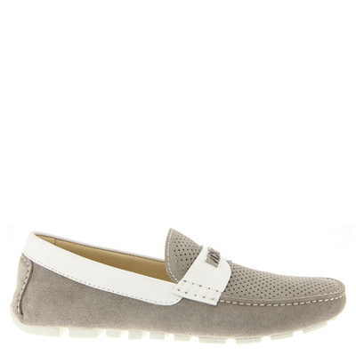 Authentic Loriblu Suede Italian Designer Car Shoe New Gray Sizes 7,10,11