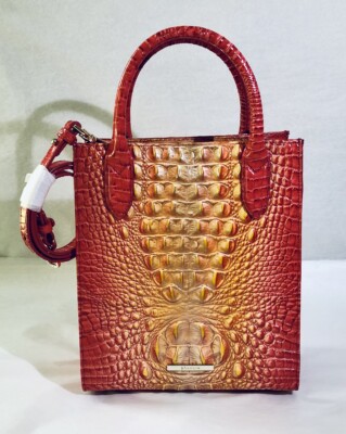 BRAHMIN Ombre Melbourne Collection Moira Infusion Tote Bag