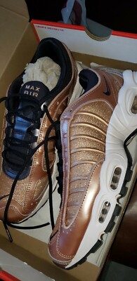 WOMAN NIKES AIR MAX TAILWIND IV SNEAKER *SPARKLES* ROSE GOLD 11 USA 8.5UK  43 EU