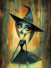 Three Witches giclee art prints for decorating walls Halloween