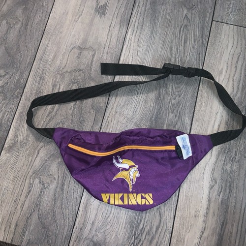 Seltene Minnesota Vikings Fanny Pack Sporttasche Co. Team NFL lila EUC!