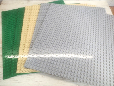 Etarnfly Classic Baseplates Building Plates-6 Pack 10'' x 10'' Building Boards1...