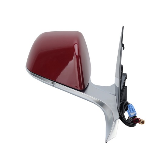 Power Side Mirror For 2017-2020 Tesla Model 3 Right Passenger W/WIFI Heated Red - Picture 12 of 15