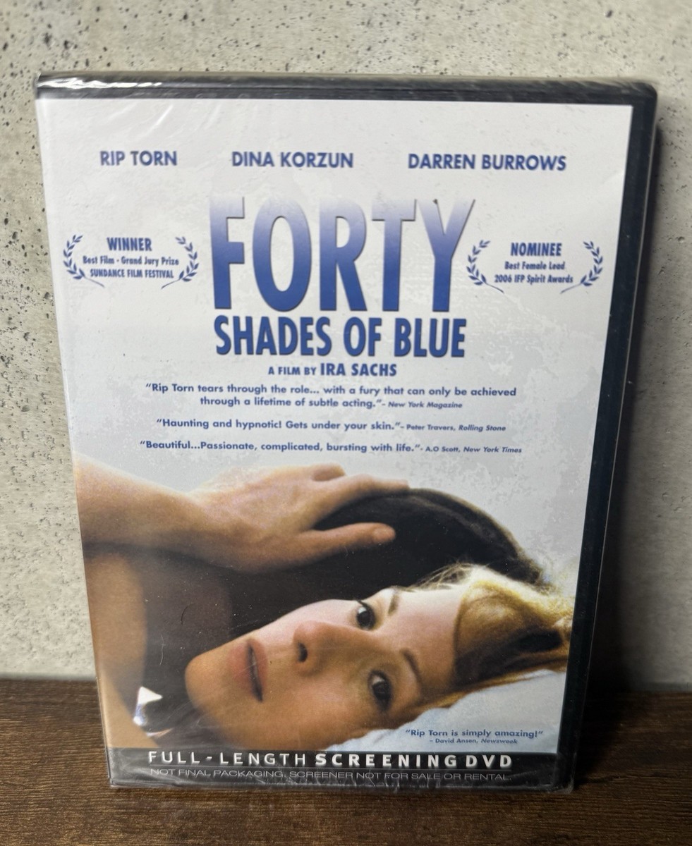 Forty Shades of Blue (DVD, 2006) Brand New Sealed Free Shipping