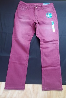 Faded Glory Midrise Slim Straight Fits