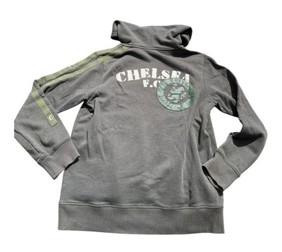 Chelsea FC Adidas Mens Medium Hoodie Sweatshirt Hooded Long Sleeve