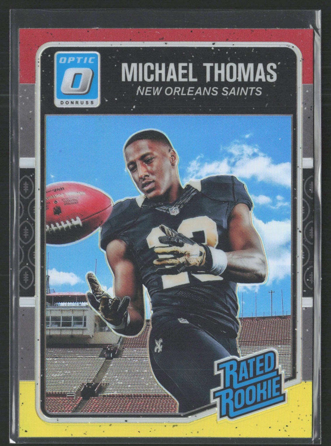 2016 Donruss OPTIC #186 Michael Thomas RED YELLOW HOLO