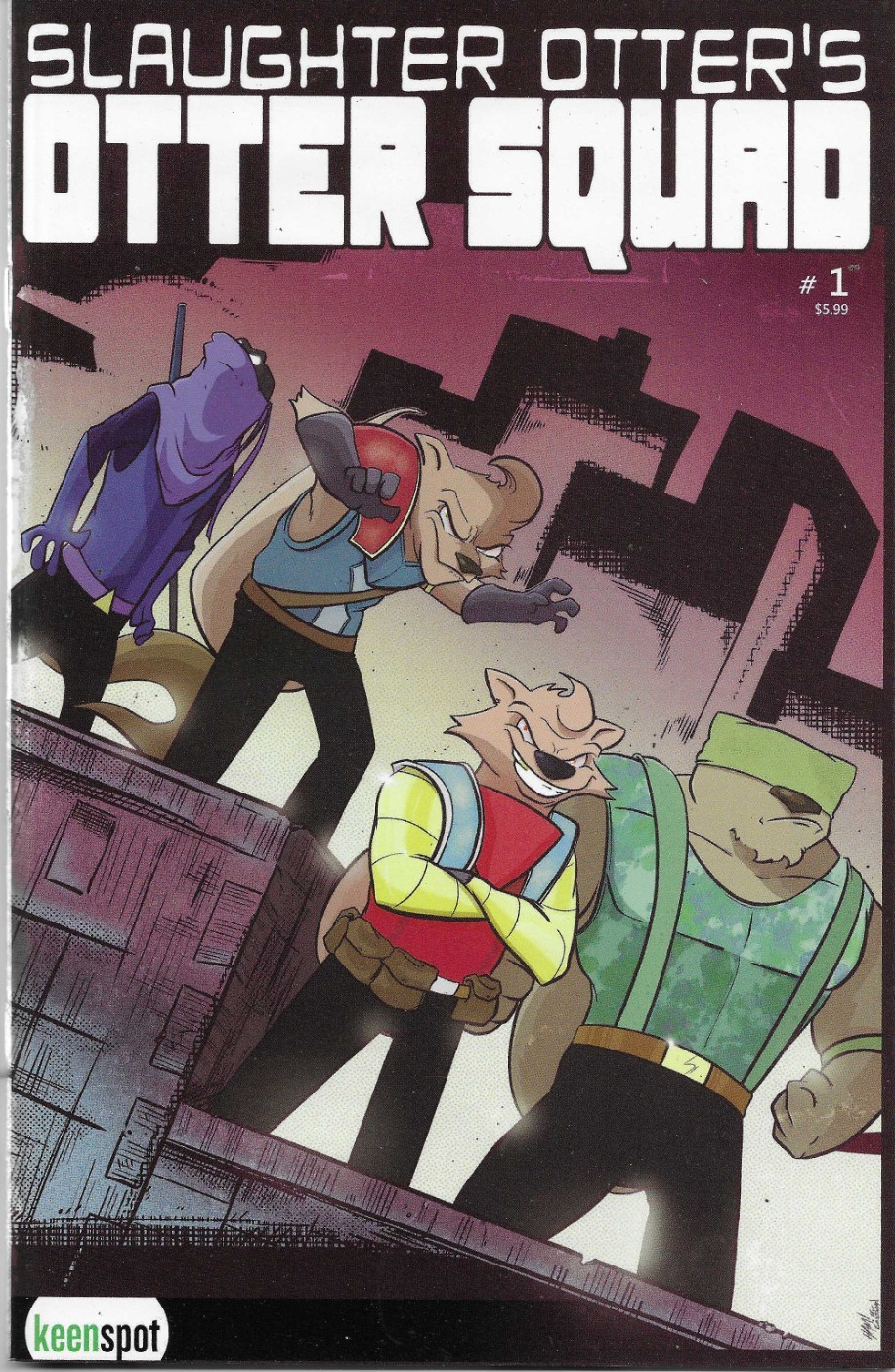 SLAUGHTER OTTER'S OTTER SQUAD (2026) #1 TMNT HOMAGE Variant  - New Bagged (S)