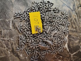 Lot Vintage K'NEX Yellow Hard KNEX Case Roller Coaster Chain Track See Pics Qtys