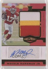 2019 Panini Plates & Patches Rookie 11/99 Mecole Hardman Jr Patch Auto 0gg