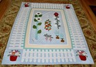 Vintage LL Bean Applique Quilt 64x85 — photo 1