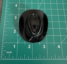 Marx Best of the West - Johnny West - Captain Maddox - Black Cowboy Hat