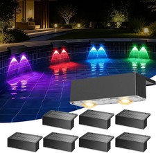 4 Pack Solar Pool Lights for above Ground Pools, Swimming Inground Pool LED Ligh