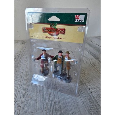 Lemax beer Irish men pub boys RARE people accessory Xmas figurine village