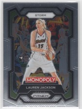 #12 Lauren Jackson 2024-25 Prizm Monopoly WNBA Base * Seattle Storm